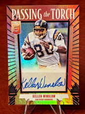 2025 Elite Passing the Torch Kellen Winslow Auto 1/1 One of One Chargers