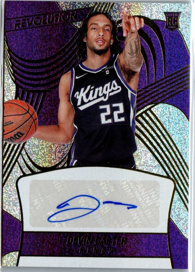 2024-25 Panini Revolution #RA-DEV Devin Carter Rookie Autographs