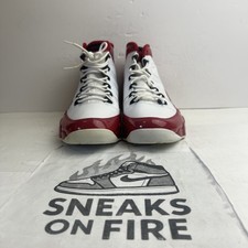 Nike Air Jordan 9 Retro Men's Size 12 Gym Red White 302370-160 Worn No Box