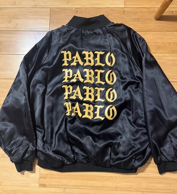 Kanye West ''I Feel Like Pablo'' 2016 Pop Up Exclusive Bomber Jacket Size XXL 2XL