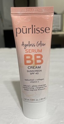 Purlisse Radiant Glow BB Cream SPF 30 Light 1.4oz NEW Exp 09/2028