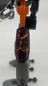 LEGO Hero Factory: Fire Lord (2235) (incomplete, Missing Two Parts / Head Crack)