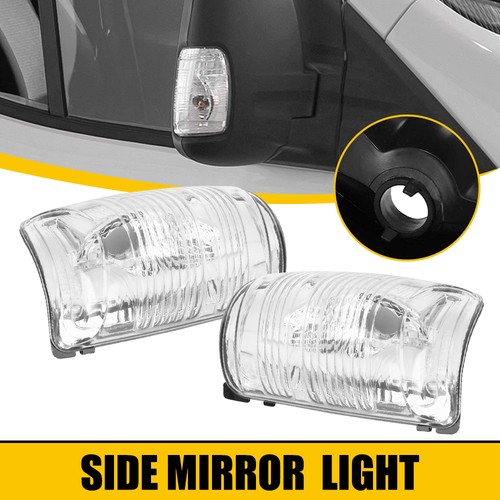 Passenger & Driver Side Mirror Turn Signal Light for Ford Transit 150 250 350 HD - Picture 13 of 14