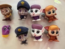 Disney Doorables Sect 11  Technicolor Lot RARE GURGLE Judy Hops, Prince Naveen