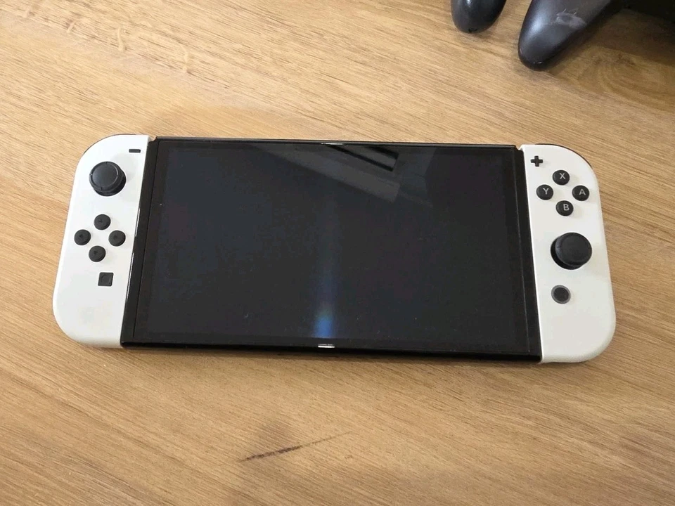 Nintendo Switch OLED Console With Joycons 4 Controllers 6 Games Dock Ring Fit SD - image 2 of 4