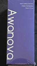Awanova Teeth Brightening Color Corrector Sealed Box