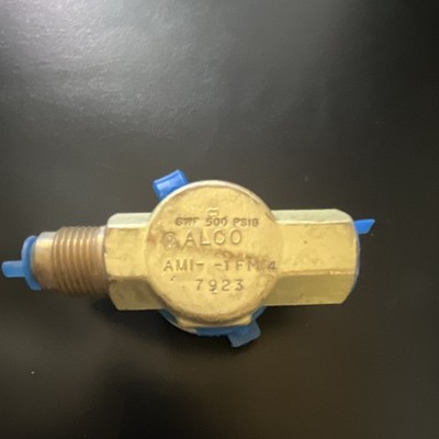 ALCO AMI-7-TFM4 Brass Manual Ball Valve 1/4 in NPT 500 PSIG Air