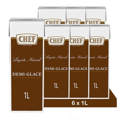 CHEF Signature Fond Demi Glace 6er Pack (6 x 1L)