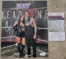 Cora Jade SIGNED Metallic Photo 8x10 Diva Autograph JSA Certified - WWE NXT
