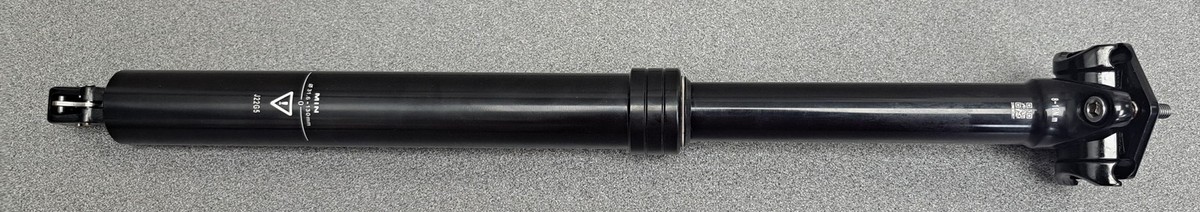 TranzX JD-YSP18 Dropper Seatpost - Black, 31.6mm x 420mm x