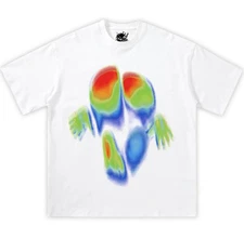 THERMAL VISION Boxy Vintage Shirt Graphic T-shirt Oversized Streetwear Y2K Unise
