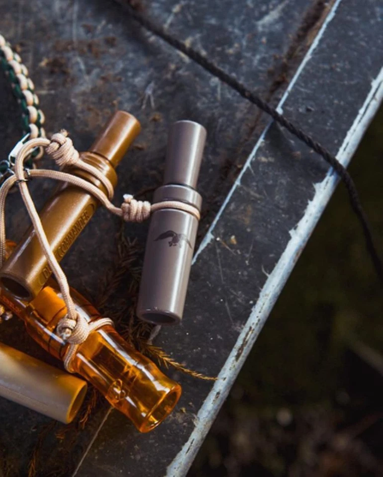 Mallard Hen Duck Call Waterfowl Hunting Accessories and Gear, Grey - Image 3 of 3