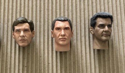 *PICK 1* 1/6 12'' Harrison Ford Indiana Jones Blade runner Head For Action Figure