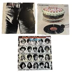 Rolling Stones Vinyl Lot (3) Sticky Fingers Let It Bleed Some Girls