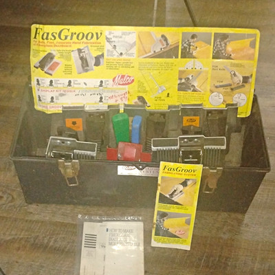 Malco Fasgroov Hand Fabrication Kit Lot 8 Tools Set Ductboard Cutters New