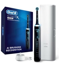 Oral-B - Genius X Limited Toothbrush Midnight Black - Rechargeable, Bluetooth