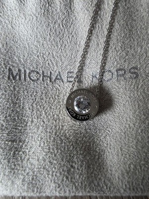 Michael Kors Kette Silber Mit Stein