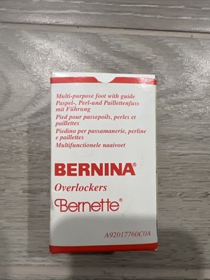 Genuine Bernina Multi-purpose foot with guide for Sergers 1150MDA ect