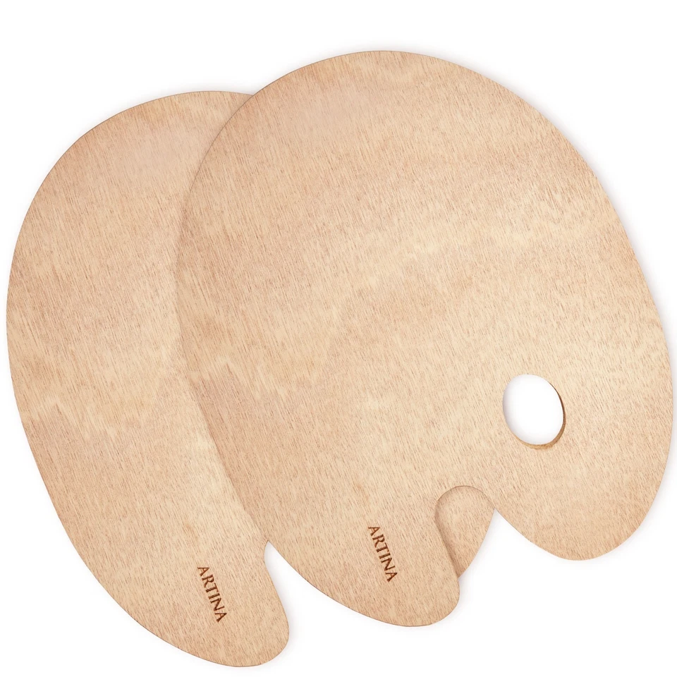 Mischpalette Farbmischpaletten Farbpalette Malpalette Palette Malen Holz - Bild 4 von 4