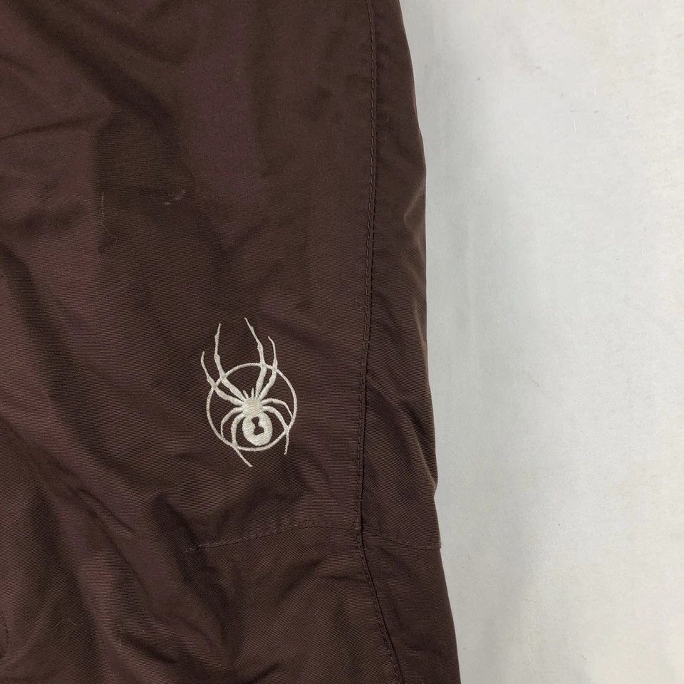 Spyder женщин 10 темно-бордовый красный изолированный лыж сноуборда снега брюки - Изображение 2 из 4