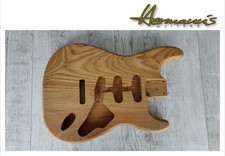 Strat Roasted Swamp Light Ash Body, 2 Piece, Unfinished, SSS Route, Only 1.62kg
