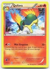 BREAKthrough Quilava 19/162 Lightly Played Pokemon UC Tcg Card