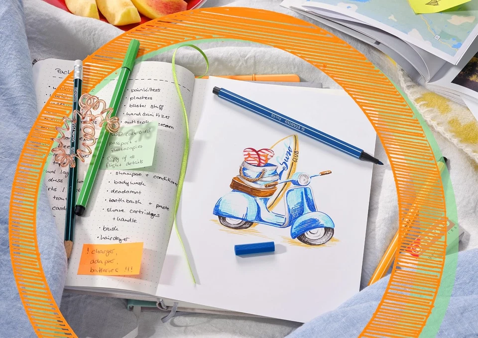 STABILO - Premium-Filzstift - Pen 68-30Er Pack - Mit Verschiedenen Farben Inkl. - Bild 4 von 4