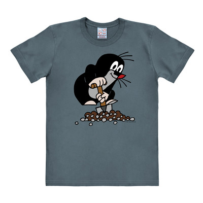 LOGOSHIRT TV - Krtek - Der kleine Maulwurf - Hügel - T-Shirt Print Damen Herren