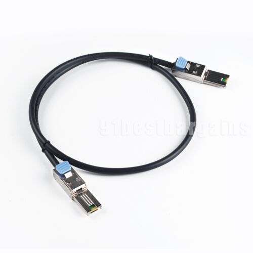 External Multila Mini SAS SFF-8088 to 8088 6Gp/s Cable Mini SAS 26P TO 26P 1M - Picture 5 of 9