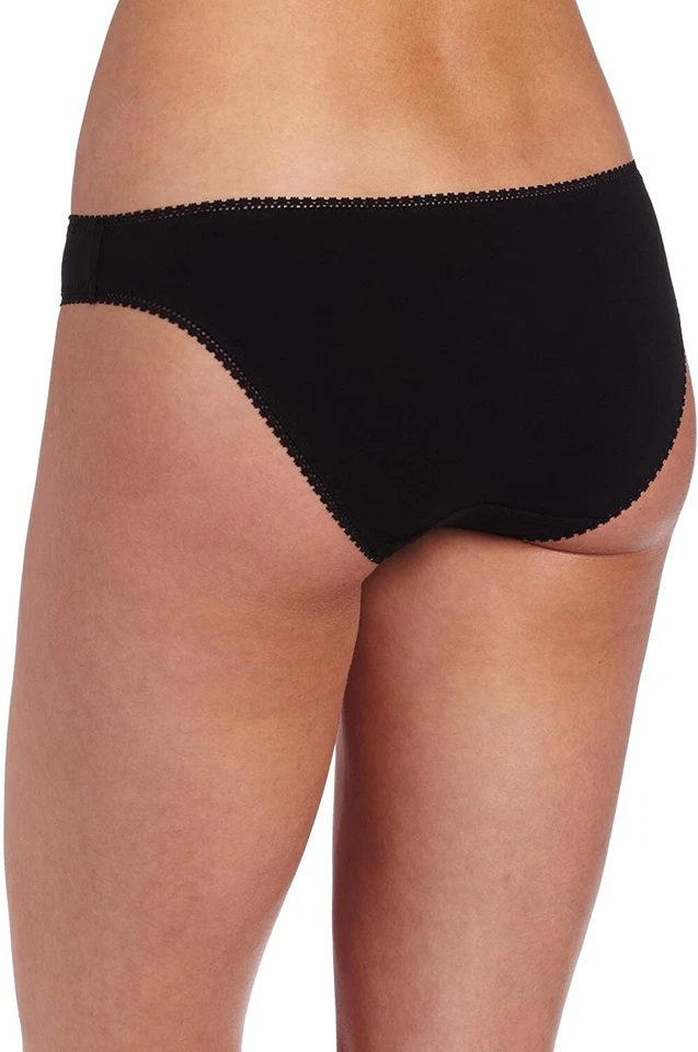 On Gossamer Mujer 246207 Cabana Algodón Cadera Bikini Panty Negro Ropa Interior Talla M Foto 2 de 2