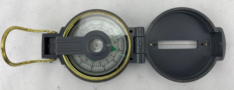 Линзовый компас Coleman Engineer подержанный рабочий для кемпинга походов ориентирования - Изображение 3 из 4