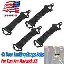 FOR CAN-AM MAVERICK X3 CAR DOOR LIMITING STRAPS BELTS X3 TURBO DPS 2017-2022 USA