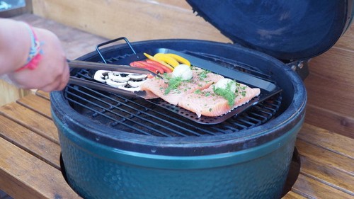 BBQ Grill 5pc Tools Set w/ Spatula, Tong, Basting Brush, BBQ Fork & Grill Brush - Picture 4 of 8