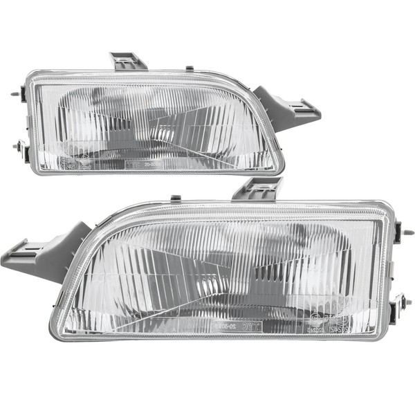 Scheinwerfer Set Links & Rechts Halogen H4 FüR Fiat Punto Cabriolet Van-image