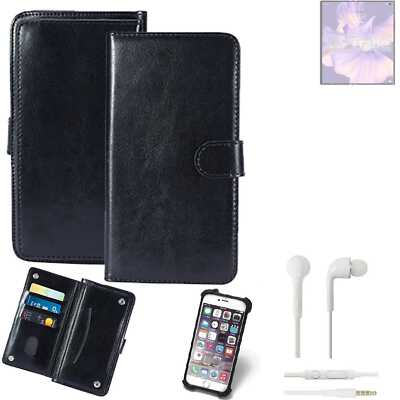 Handy Hülle für Huawei Mate Xs 2 + Earphones Flip Case Schutzhülle Klapp Tasc