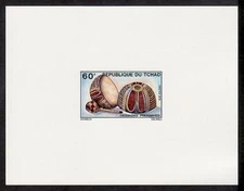 Chad Sc325 Calabashes, Deluxe Proof.