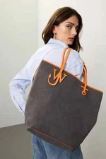 JW Anderson Accessories Anchor Tote Orange Trim retail $690