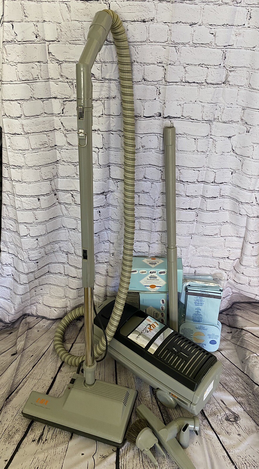 Electrolux Lux Classic Canister Vacuum C151D With Bags Filters