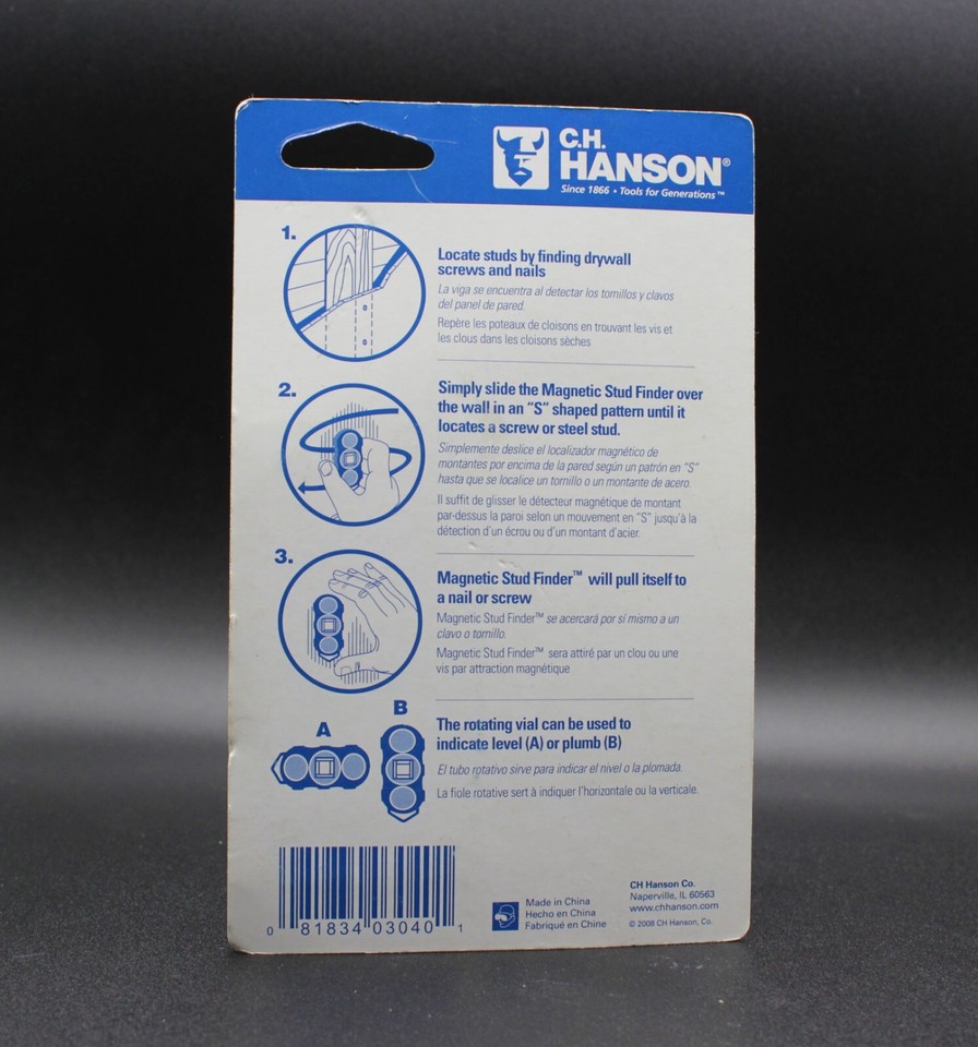 CH Hanson Stud Finder! Brand New! eBay