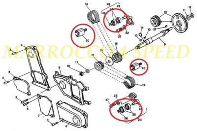 Sello De Vástago De Válvula Para Cagiva Alazzurra 350 650 Elefant 650