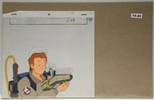 GhostBusters Original Production Drawing And Cel 75-20 Used Cond.