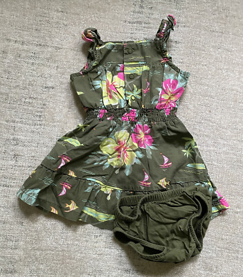 slim fit dress slacks Carter Dress (Green Floral) main image 0