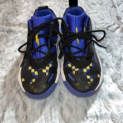 Adidas Exhibit A New Basketball Shoes Sneakers Black Royal 