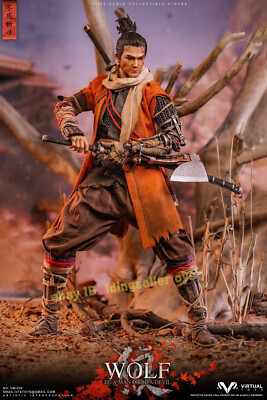 VTS 1/6 The Wolf of Ashina 葦名の狼 DX フィギュア VTS TOYS Sekiro The Wolf of Ashina Japanese Samurai 1/6 Action