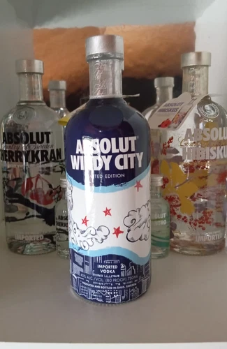 Absolut Vodka Windy City - 750ml - Original verschlossen - full & sealed - USA