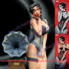 Betty Beauty Woman 1/8 1/4 3D Print Model Kit Unpainted Unassembled 2 Ver NSFW