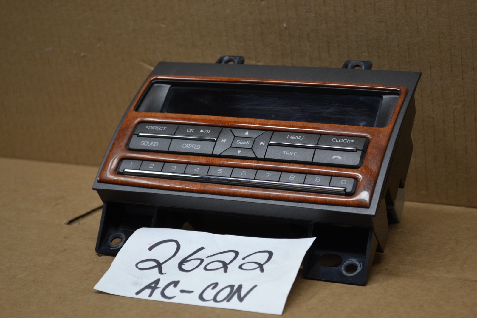 11 12 Lincoln MKZ Used Radio Display Screen #2622-AC