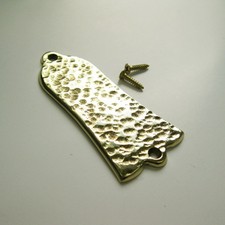 Handmade moonscape style brass truss rod cover fits Gibson LP SG guitars