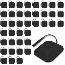 DONECO TENS Unit Pads 2X2 40 Pcs Replacement Pads Electrode Patches for Elect...