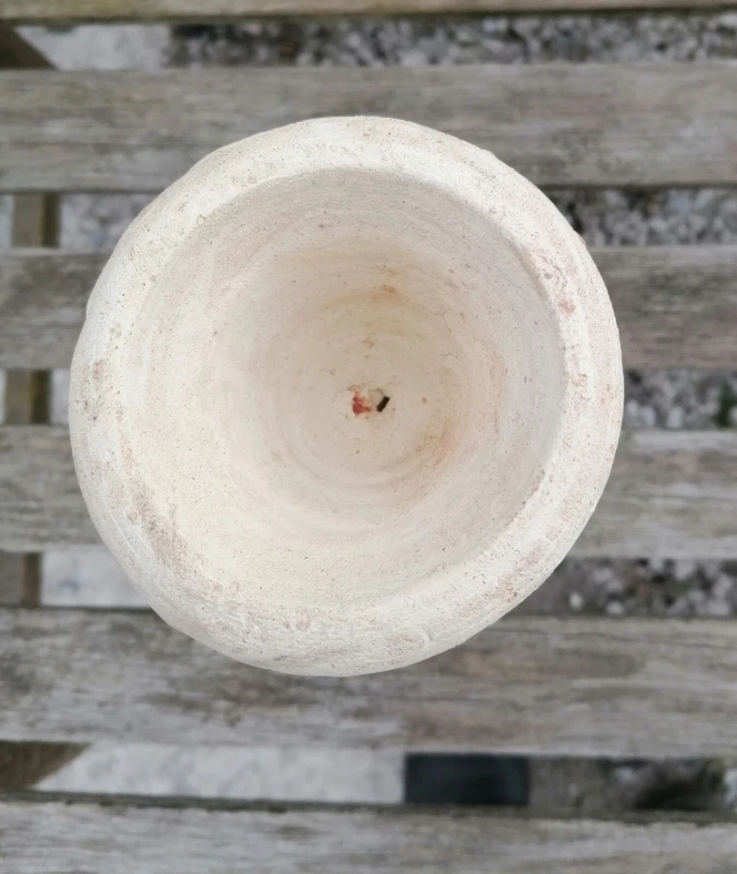 2.Wahl !! 1 Amphore ca.20cm aus Terracotta Vase Wasserlauf Pflanzamphore liegend - Bild 3 von 4